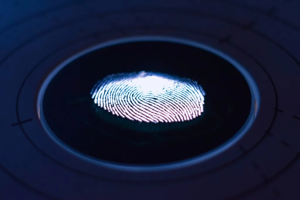 Image of a brighter Fingerprint Recognition